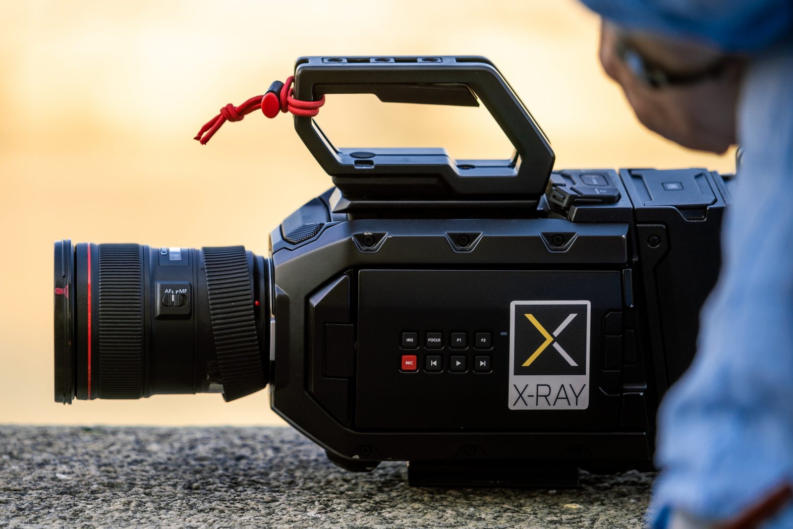 Cinema-Kamera beim TNW Dreh